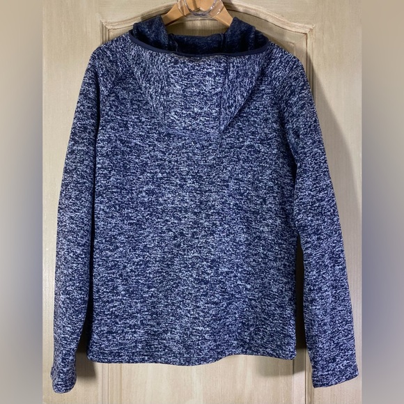 Mountain Warehouse Nevis Womens Sz 12 Hoodie Navy Zip Lightweight Travel Comfort - Picture 2 of 7